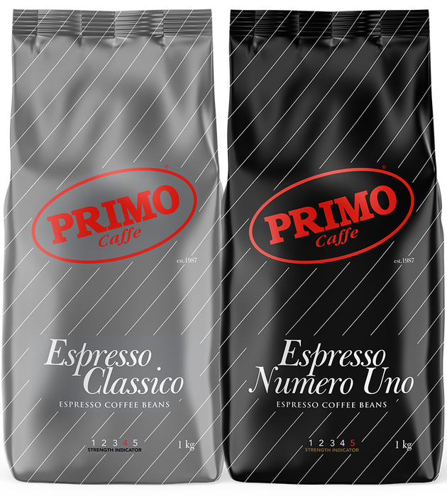 Primo Classico & Numero Uno Coffee Beans Combo 2kg