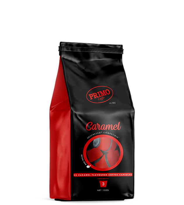 Primo Caramel Flavoured  Compatible coffee pods