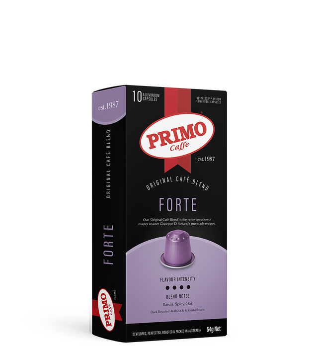 Forte Nespresso Compatible Coffee Pods - Primo Caffe