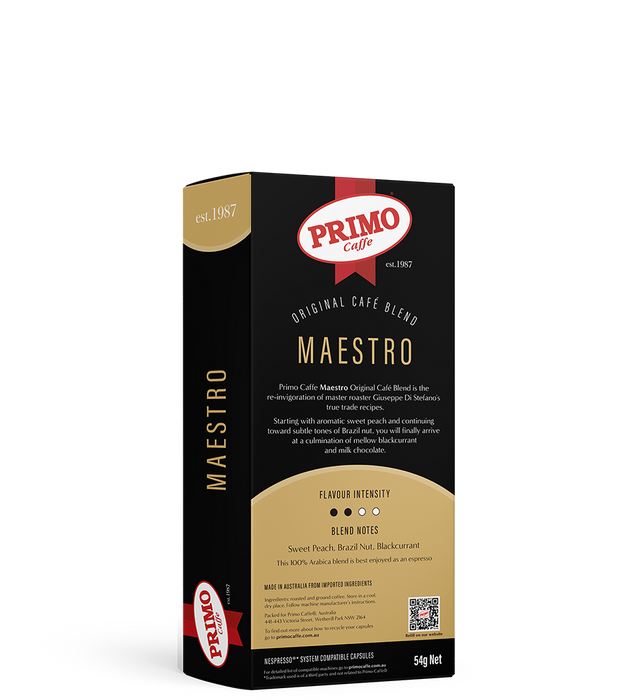 Arabica Nespresso Compatible Coffee Pods back of pack