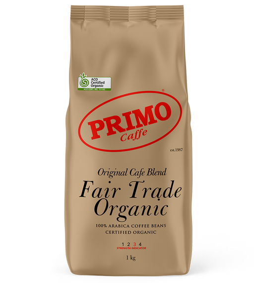 Primo Fair trade Organic Coffee beans | OCB range