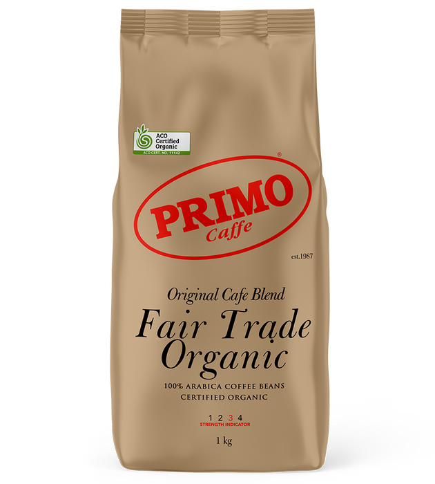 Primo Fair trade Organic Coffee beans | OCB range