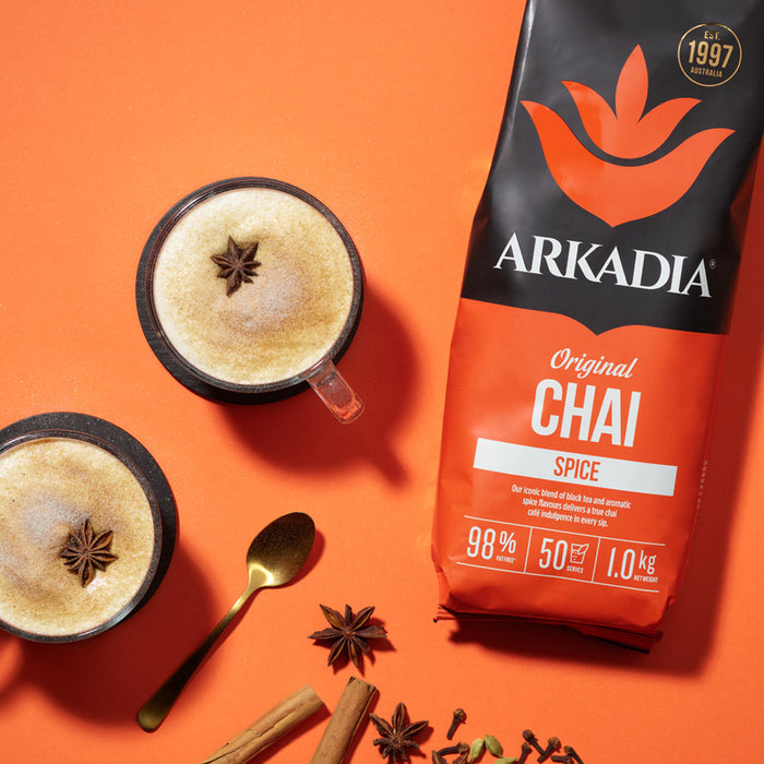 Delicious chai spice drink image