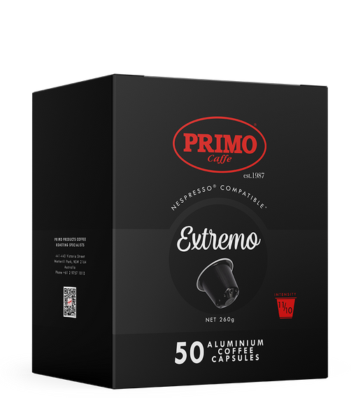 Extremo double strength coffee pods 50 pack