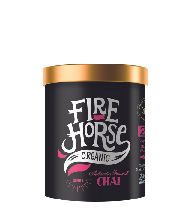 FIRE HORSE CHAI LATTE POWDER 200G TUB