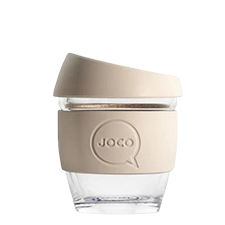 Joco Reusable cup 8oz sandstone