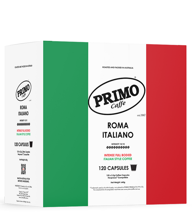 Primo traditional Roma Italiano Compatible pods 