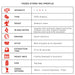 Tazza Doro Blend profile table 