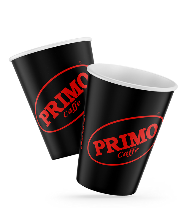 PRIMO SINGLE WALL TAKEAWAY COFFEE CUPS