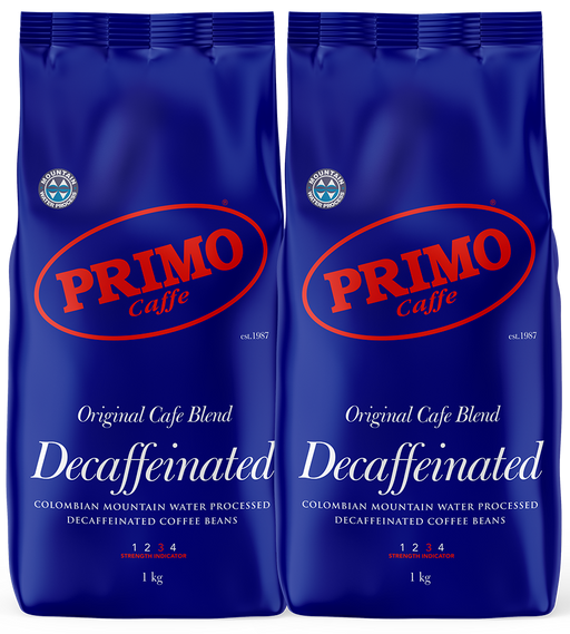 Bulk buy 2kilos Primo Decaffeinated Coffee beans