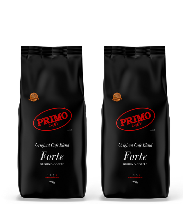 Primo Forte strong espresso ground coffee bulk buy