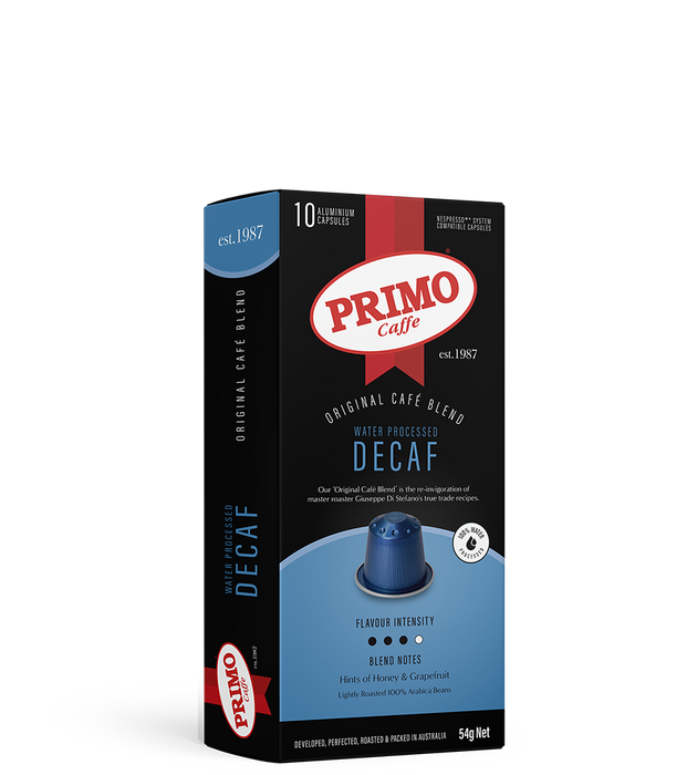 Decaf Nespresso Compatible Coffee Pods - Primo Caffe
