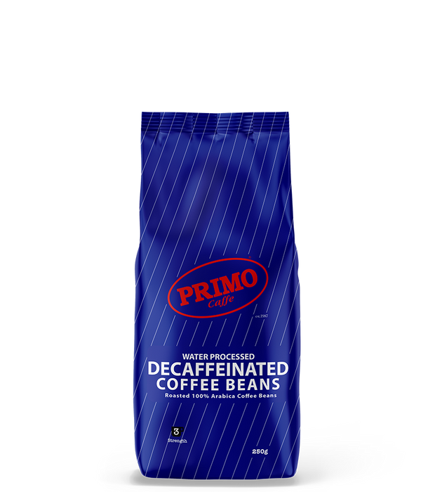 Primo Water processed decaf coffee